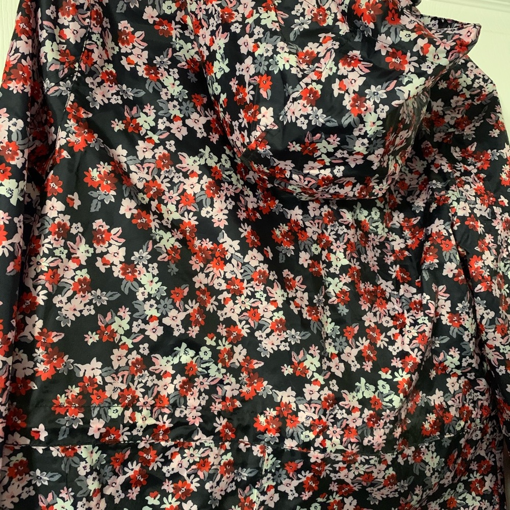 Patterned Raincoat